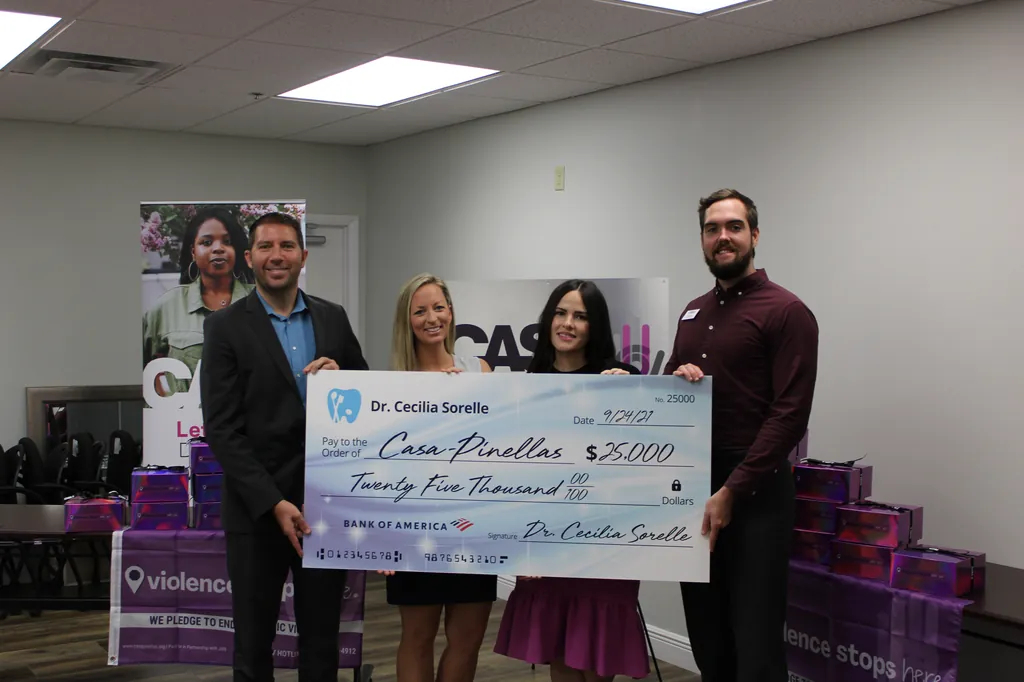 Community partnership with CASA — free dental care